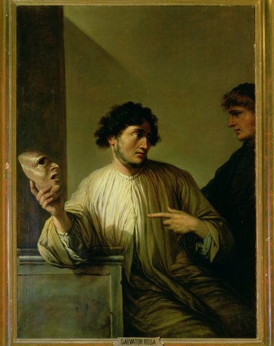 The Lie by Salvator Rosa